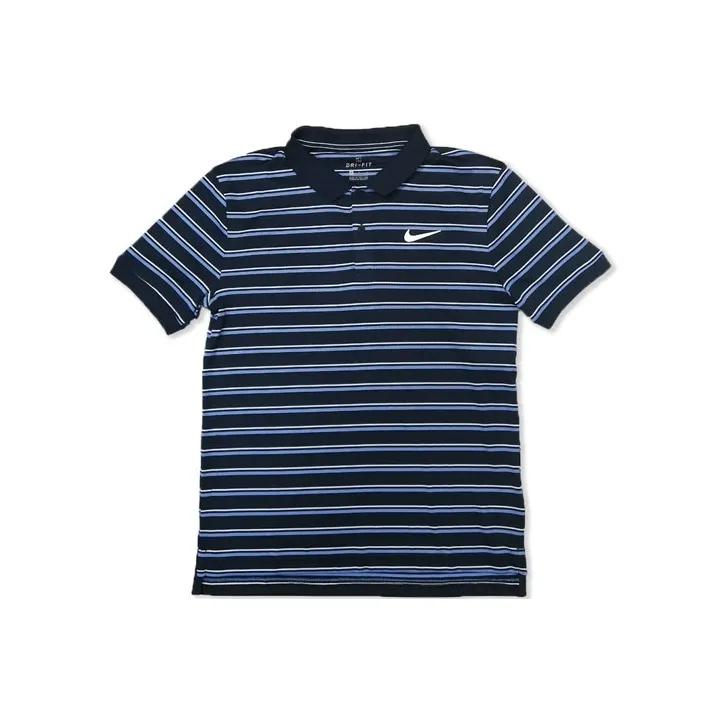 Nike T Shirts Men Blue-0