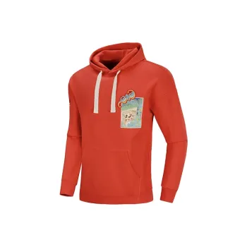LiNing Sweatshirt Unisex Crimson Cherry