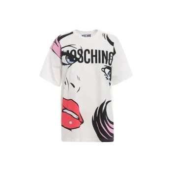 MOSCHINO T Shirts Unisex White