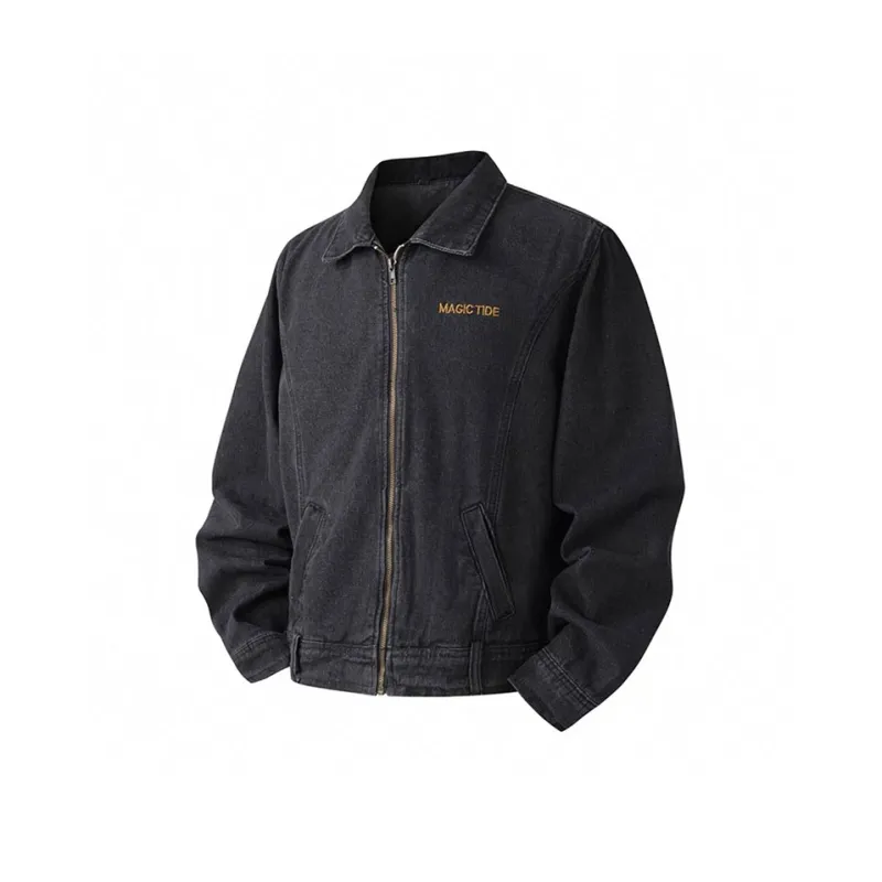 TESTUNG Denim Jackets Unisex-2