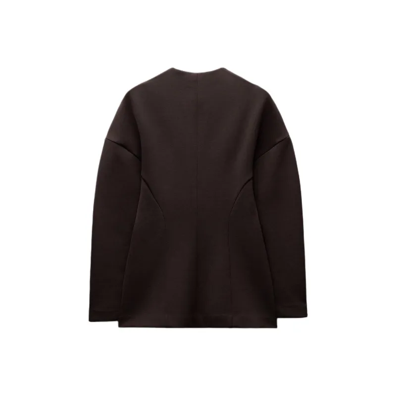 ZARA Business Suit Women's Dark Brown-1
