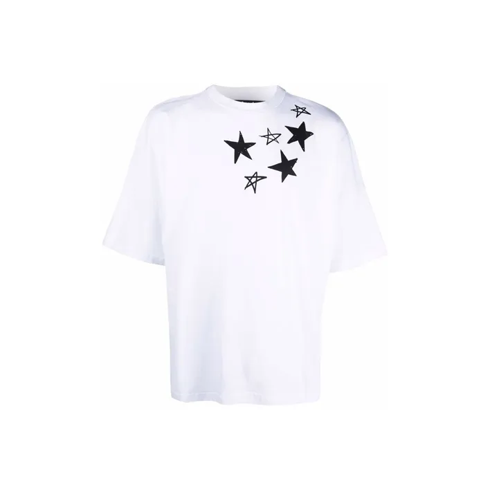 PALM ANGELS Shooting Stars Oversized T Shirt-0