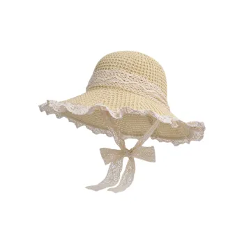 MEETSUNNY Paper Bucket Hats Women's
