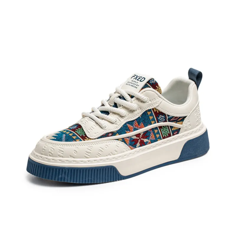 JANECO Slip Resistant Shock Absorbers Low Top Skateboard Shoes Men's-1