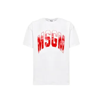 MSGM T Shirts Men White