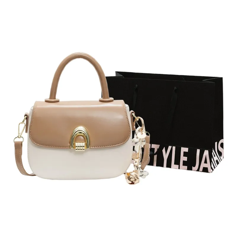Cwatcun Pu Crossbody Bag One Shoulder Handbag Women's Multicolor-11