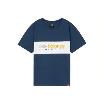 New Balance T Shirt Unisex Navy Blue