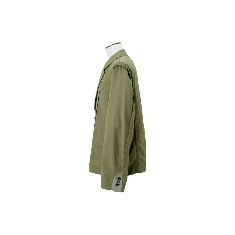 Sacai SS25 Jackets Men Khaki-2