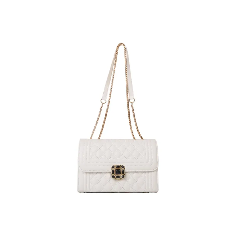Yalu PU Crossbody Bag, Shoulder Bag Regular Women's Khaki/Black/Ecru/White-22