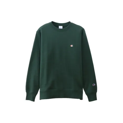 Champion Sweatshirts Unisex Green
