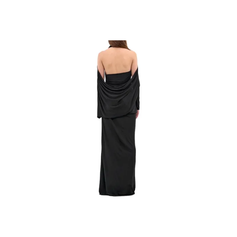 CHRISTOPHER ESBER Long Sleeved Dresses Women's Black-2