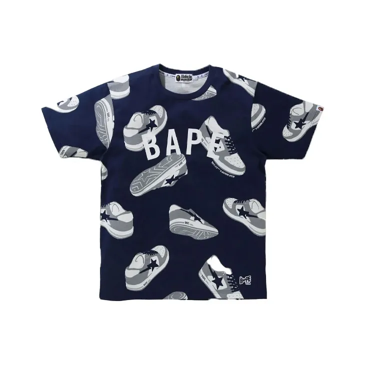 A BATHING APE Sta Random Tee-4