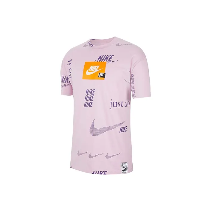 Nike T Shirt Men's Light Arctica Pink-0