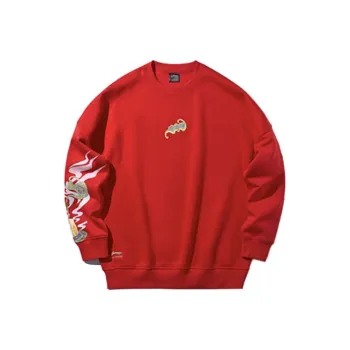 Disney X LINING Sweatshirts Men Cherry Total Crimson