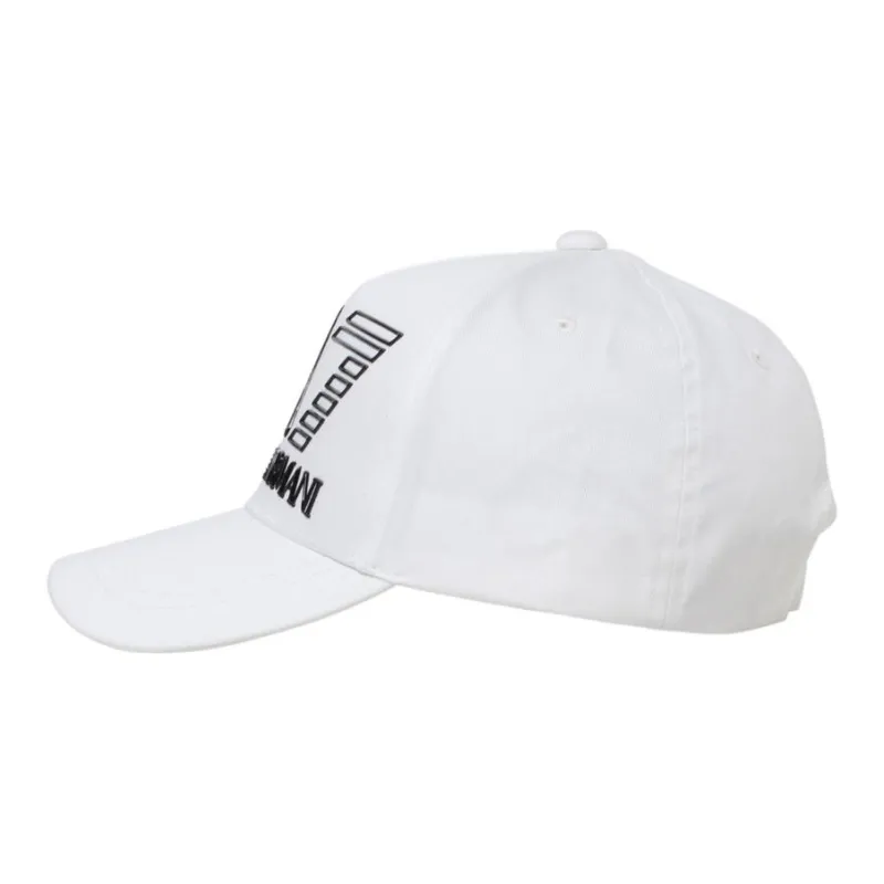 EMPORIO ARMANI Polyester Baseball Caps Men's White-2