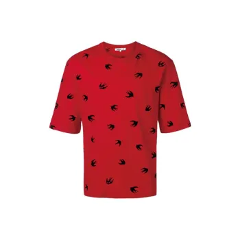 McQ Alexander McQueen T Shirts Men Red