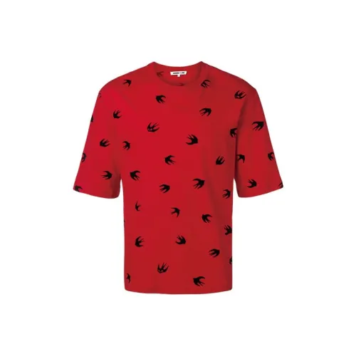McQ Alexander McQueen T Shirts Men Red