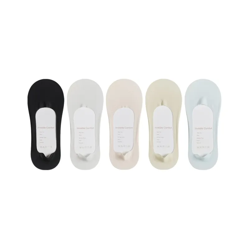 Caramella No Show Socks Women's 5 Pack-3