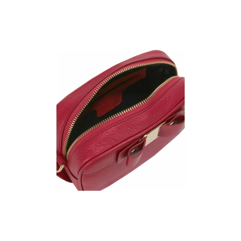 Ferragamo Vara Bow Camera Crossbody Pink-4