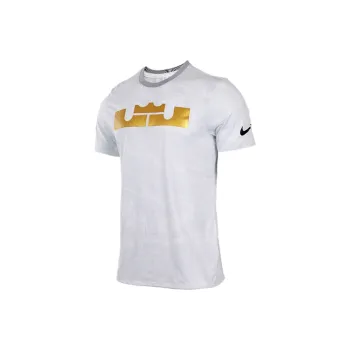 Nike T Shirts Men White Gray