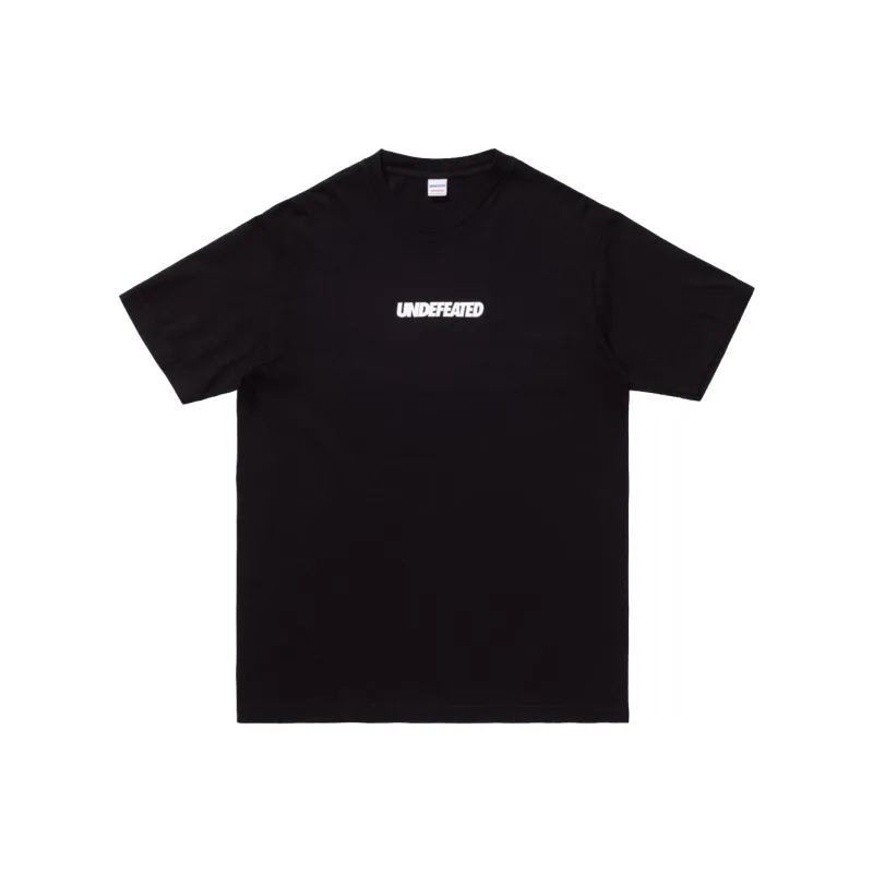 UNDEFEATED Straight T Shirt Unisex Black-0