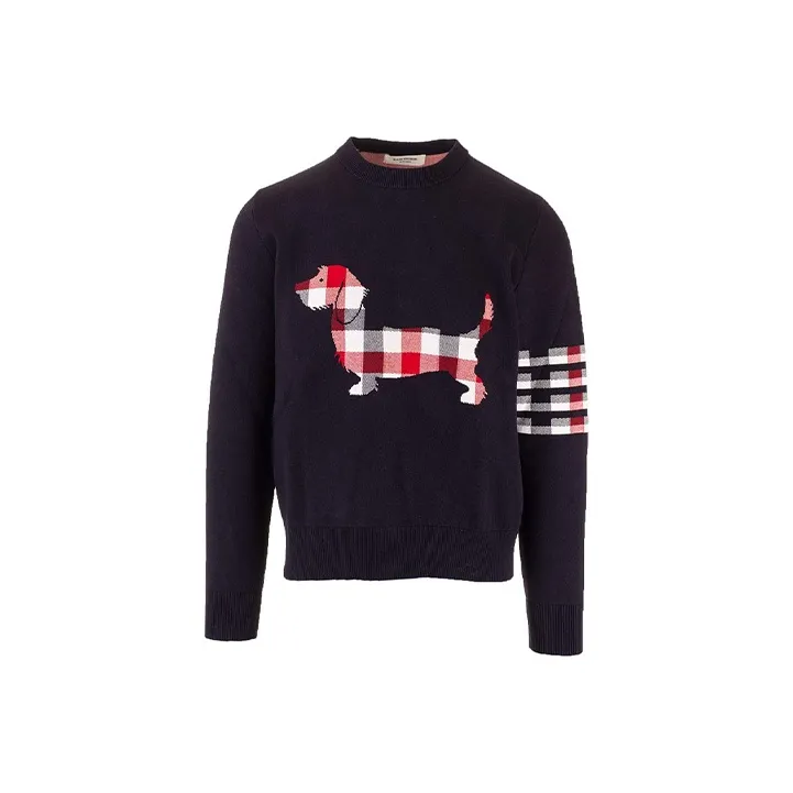THOM BROWNE Sweatshirts Men Navy-0