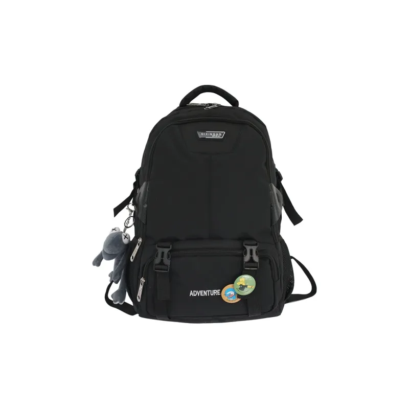 H YXIANG Nylon Backpack Unisex Multicolor-3