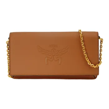 MCM Himmel Logo Detailed Shoulder Bag