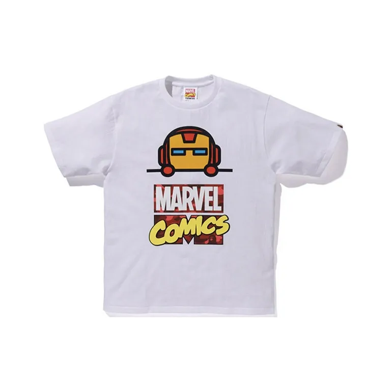 Bape X Marvel Comics Iron Man Tee-0