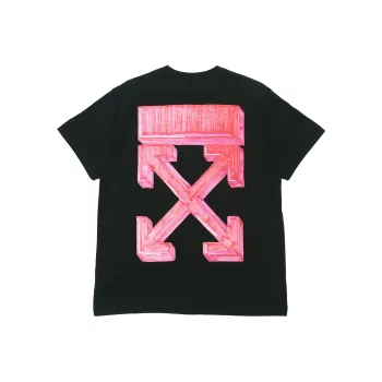 OFF WHITE Marker Red Arrows Oversized Tee