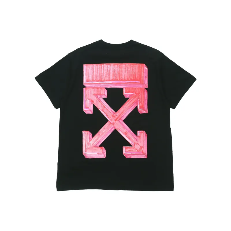 OFF WHITE Marker Red Arrows Oversized Tee-0