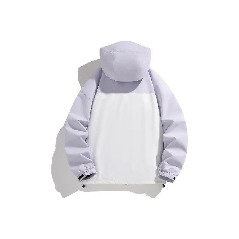 Yiwen Water Resistant Windproof Breathable Warm Windbreaker Jacket Unisex-23
