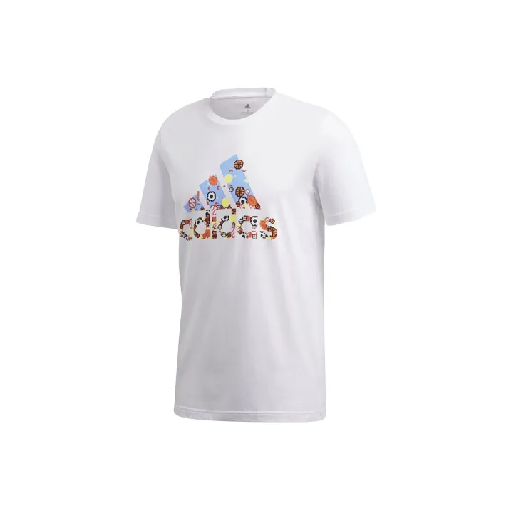 Adidas T Shirts Men White-0