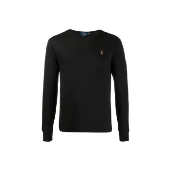 Polo Ralph Lauren Logo Embroidered Long Sleeved Top