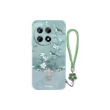 Light Cyan-DW Floral Bird Butterfly Chain Blue+Floral Bracelet