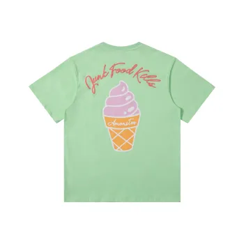 AMONSTER Straight T-Shirt Unisex Mint Green