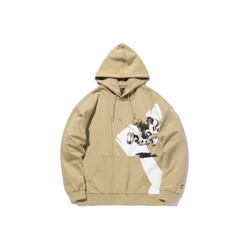 Disney X LINING Sweatshirts Men Starfish Brown