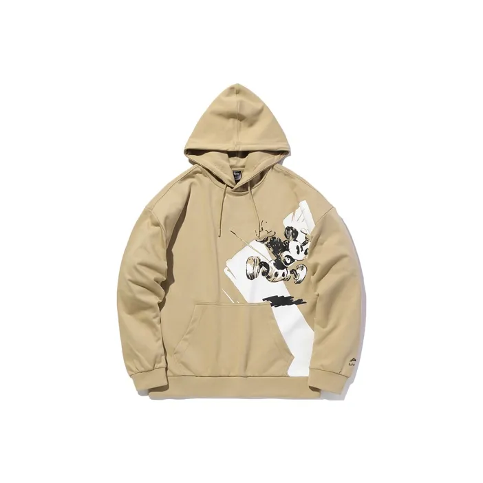 Disney X LINING Sweatshirts Men Starfish Brown-0