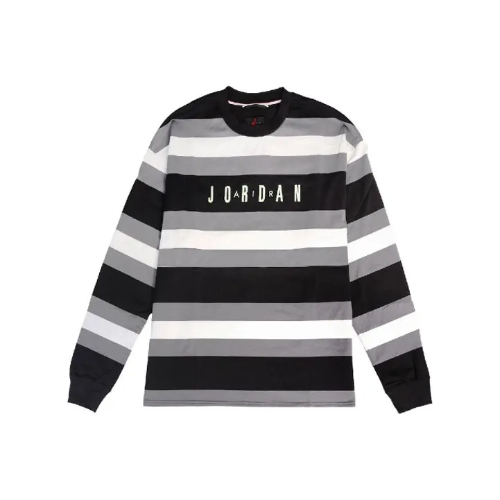 Jordan Air Tee Sweatshirts Men Black-0