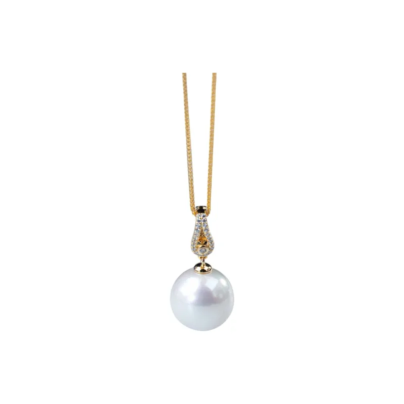 ANGEPERLE Pearl Necklaces Women's-0