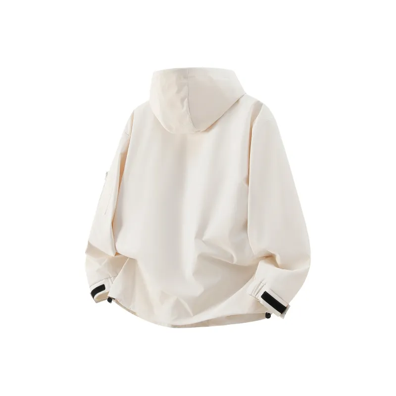 FAKE VINTAGE Spring Jacket Unisex White-3