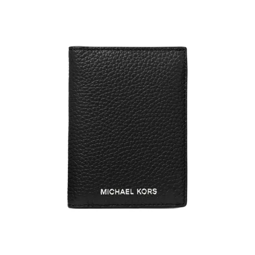 MICHAEL KORS COOPER Cow Leather Wallet Men's Black