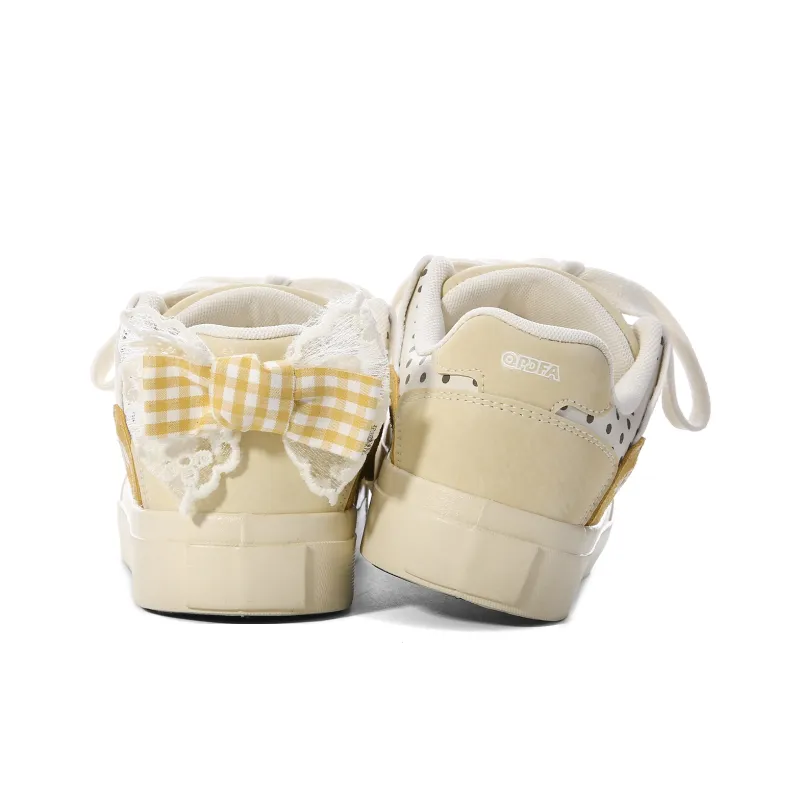 Lovely You Slip Resistant, Abrasion Resistant, Lightweight Low Top Skateboard Shoes Women's-22