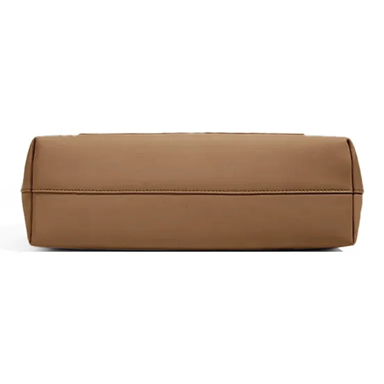 ROBERTA DI CAMERINO Cow Leather Shoulder Bag Regular Women's Mocha/Classic Black-4