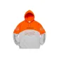 Orange Gray Patchwork