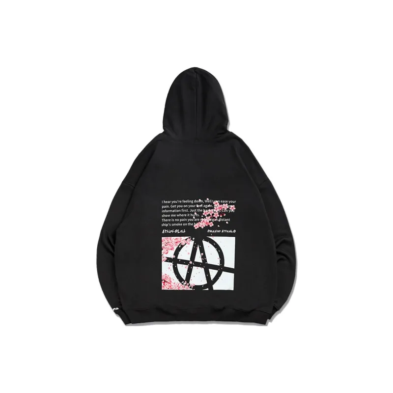 Athief Hooded Loose Fit Regular Sweatshirt Unisex-0
