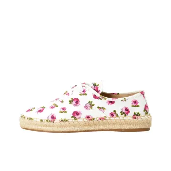 PRADA Espadrilles Women's White Red