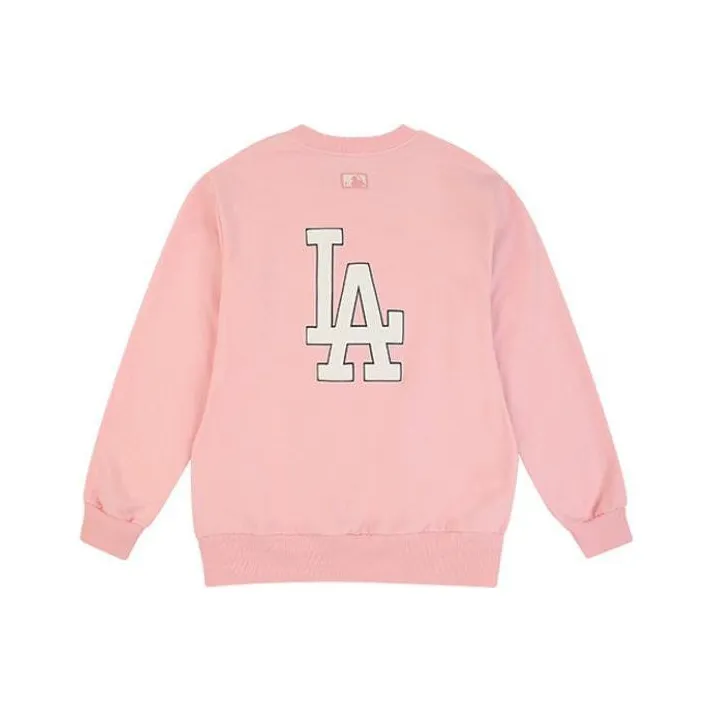 MLB Los Angeles Dodgers Sweatshirts Unisex Pink-0