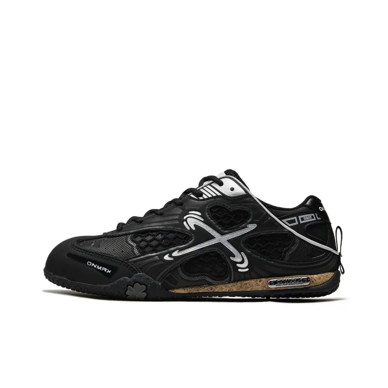 ON MAX Wear resistant And Lightweight Low Top Training Shoes Women's Black-0