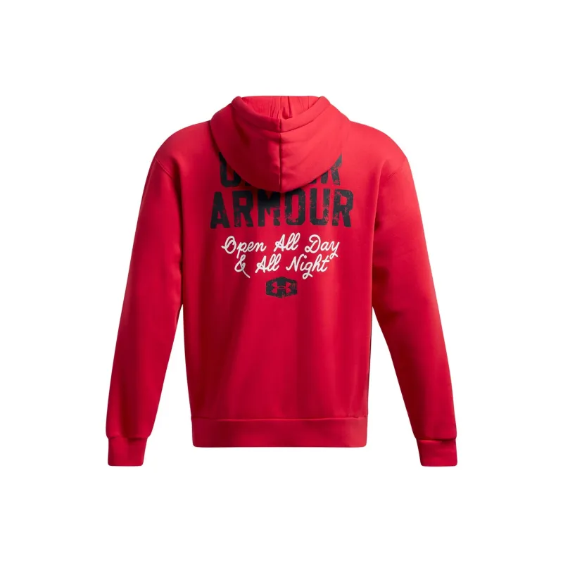 Under Armour Icon UA Fleece Sweatshirt Men's Red-1